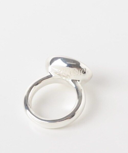 かぐれ（カグレ）の「PLOW　MOTHER OF PEARL RING（リング・レディース・SILVER・13/15）」の5枚目の写真