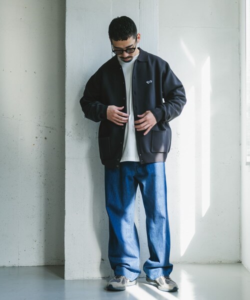 URBAN RESEARCH DOORS(アーバンリサーチドアーズ)の「『別注』PENNYS×DOORS THE FOX シャツカーディガン(カーディガン/ボレロ・メンズ・ORANGE/BEIGE/BLUE/CHARCOAL/KHAKI・M/L/XL)」の11枚目の写真