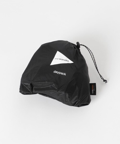 EKAL(エカル)の「and wander sil daypack(バックパック/リュック・メンズ・Black/Gray/D.Orange・one)」の10枚目の写真