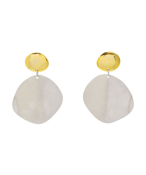 W CIRCLE EARRING