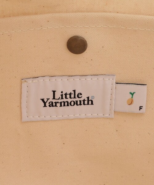 ADAM ET ROPE'（アダムエロペ）の「【Little Yarmouth/リトルヤーマス】Canvas Messenger Bag（トートバッグ・メンズ・ブラック/キナリ・F）」の14枚目の写真