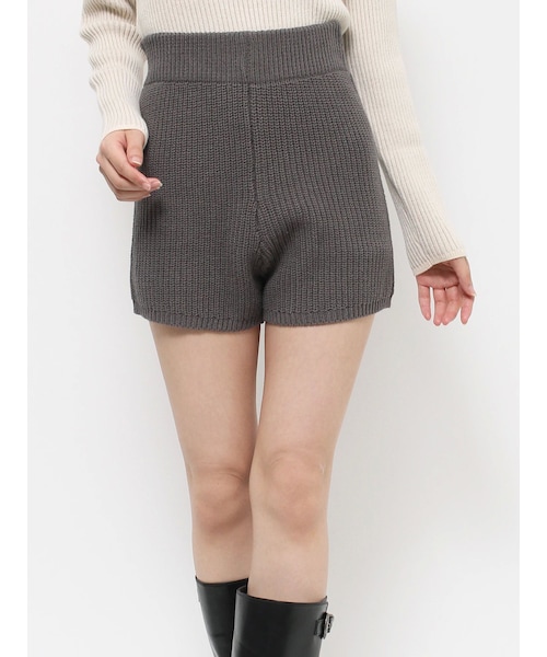 EVRIS（エヴリス）の「ニットショートパンツ（その他パンツ）」 - WEAR