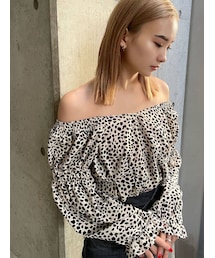 EMODA | ギャザー2WAYデコルテトップ(シャツ/ブラウス)