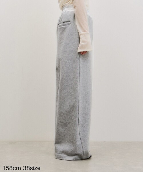 ADAM ET ROPE'（アダムエロペ）の「コンビウエストスウェットイージーパンツ（その他パンツ・レディース・グレー系/キナリ系・36/38）」の22枚目の写真