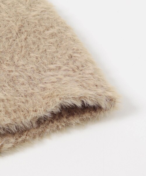RODE SKO（ロデスコ）の「フェザーヤーンニットワッチ（ニットキャップ/ビーニー・レディース・IVORY/GRAY/BEIGE・one）」の19枚目の写真