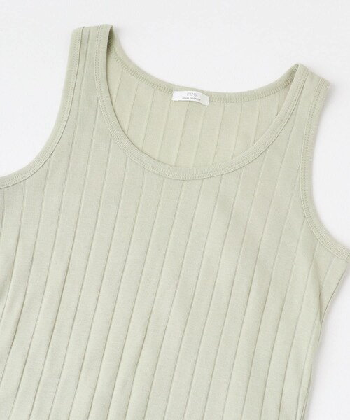 ITEMS URBANRESEARCH（アイテムズ アーバンリサーチ）の「クールコットンリブタンクトップ（タンクトップ・レディース・WHT/L.BEG/BLK/BRN・FREE）」の16枚目の写真