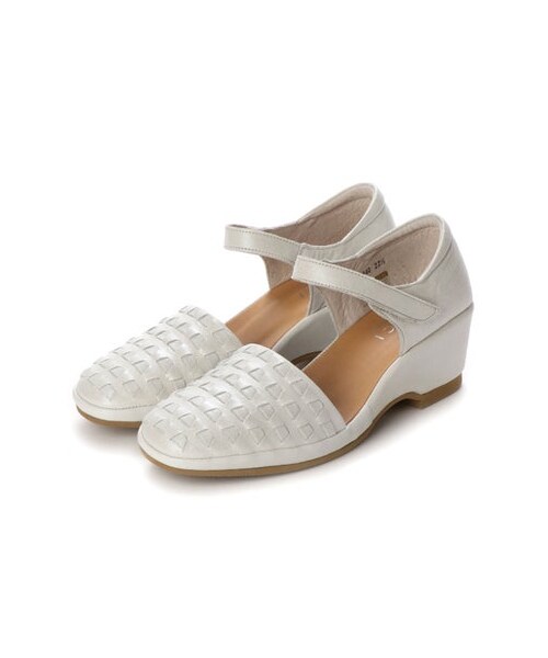 D'ICI（ディッシィ）の「モード エ ジャコモ ディッシィ MODE ET JACOMO DICI  オープントゥデザインパンプス （パンプス・レディース・BL/DBU/GYA/IVM・215/21.5cm/220/22cm/225/22.5cm/230/23cm/235/23.5cm/240/24cm/245/24.5cm/250/25cm）」の18枚目の写真