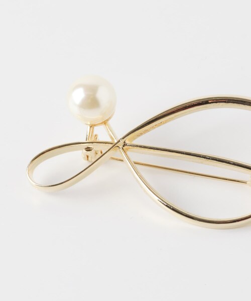 URBAN RESEARCH DOORS（アーバンリサーチドアーズ）の「パールブローチ（ブローチ/コサージュ・レディース・GOLD/SILVER・One）」の9枚目の写真