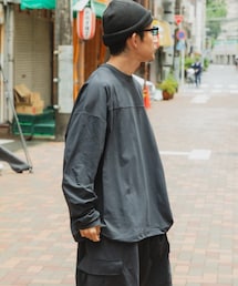 URBAN RESEARCH | Wide Dad BREEZY TECH LONG-SLEEVE T-SHIRTS(Tシャツ/カットソー)