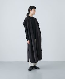 『一部WEB限定カラー』ウールミルドジレワンピース