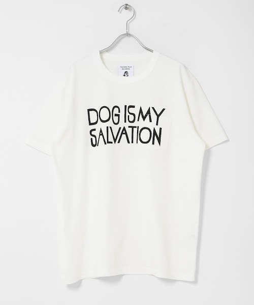 EKAL(エカル)の「TACOMA FUJI RECORDS DOG IS MY SALVATION Pocket T-SHIRTS(Tシャツ/カットソー・メンズ・WHITE/H. GRAY・M/L/XL)」の1枚目の写真