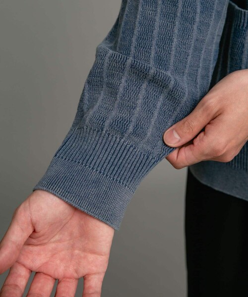 URBAN RESEARCH Sonny Label（アーバンリサーチサニーレーベル）の「コンチョボタンニットカーディガン（カーディガン/ボレロ・メンズ・スミクロ/ブルー/ピンク・M/L）」の22枚目の写真