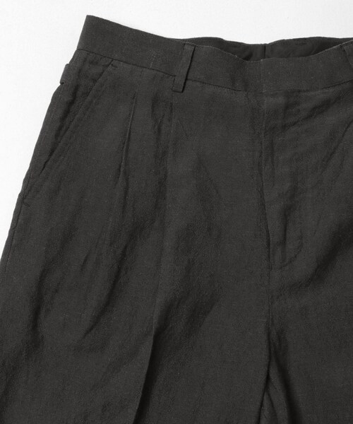 URBAN RESEARCH(アーバンリサーチ)の「new basic WOOL LINEN TROUSER(その他パンツ・メンズ・BK STRIPE/BLACK・M/L/XL)」の6枚目の写真