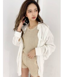 GYDA | 楊柳モモンガシャツ(シャツ/ブラウス)