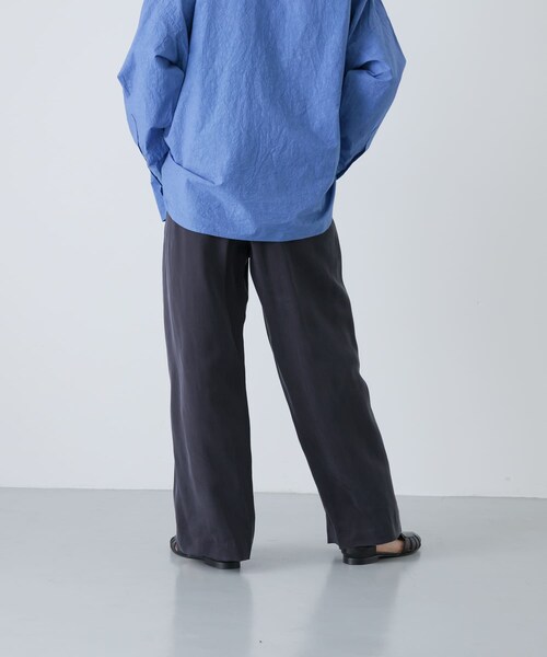 かぐれ（カグレ）の「キュプラストレートパンツ（その他パンツ・レディース・NAVY/BLACK・Free）」の22枚目の写真