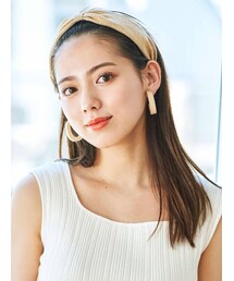 dazzlin | ウッドライクラウンドイヤリング(イヤリング)