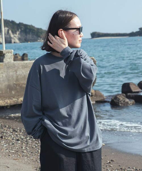 【即完売】wide dad Dad LONG-SLEEVE Tシャツ URBAN RESEARCH（アーバンリサーチ）の「Wide Dad Dad LONG-SLEEVE T