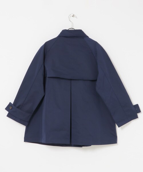 ITEMS URBANRESEARCH（アイテムズ アーバンリサーチ）の「ミドルトレンチコート（ステンカラーコート・レディース・BEG/NVY・FREE）」の19枚目の写真