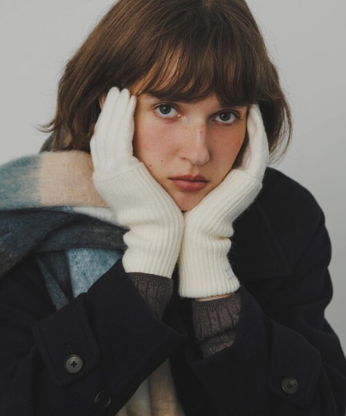 SMELLY（スメリー）の「2WAYホールタッチグローブ（ベルト・レディース・WHT/GRY・-）」の8枚目の写真