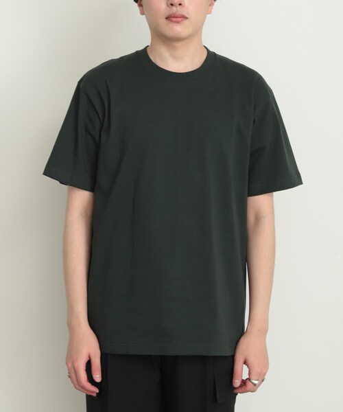 SENSE OF PLACE by URBAN RESEARCH（センスオブプレイスバイアーバンリサーチ）の「Hanes　BEEFY T-SHIRTS 1P（Tシャツ/カットソー・メンズ・WHITE/BLACK/D.PURPLE/D.GREEN・M/L/XL）」の3枚目の写真