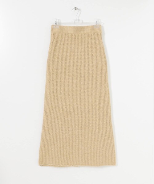 LAATO（ラート）の「FUWAFUWA KNIT SKIRT（スカート・レディース・チョコレート/ハニー・Free）」の6枚目の写真