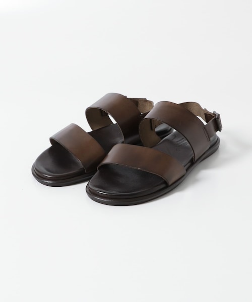 かぐれ(カグレ)の「CORSO ROMA, 9 DOUBLE STRAP SANDAL(サンダル・レディース・NERO/MOGANO・36/37/38)」の2枚目の写真