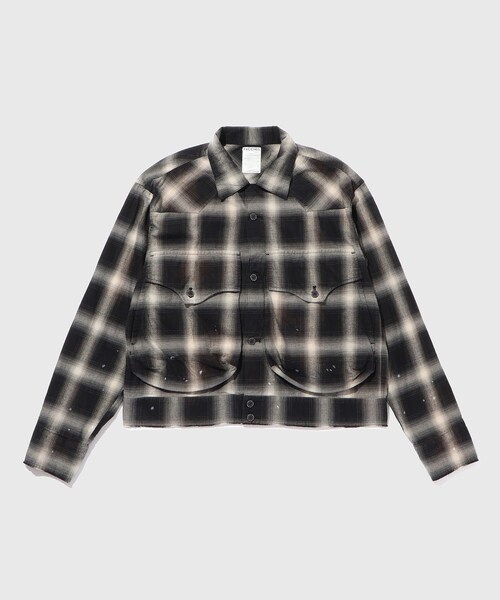 【FACCIES/ファッチーズ】FADED OMBRE WESTERN SHORT BLS