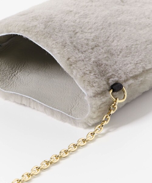 URBAN RESEARCH(アーバンリサーチ)の「CARUS AURA FUR BAG(ショルダーバッグ・レディース・ZEBRA/BROWN/CAPPUCCINO/別注GRAGE・-)」の12枚目の写真