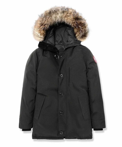 ADAM ET ROPE'（アダムエロペ）の「【CANADA GOOSE】JASPER PARKA（ダウンジャケット/コート・メンズ・ブラック・L/M/XL）」の6枚目の写真