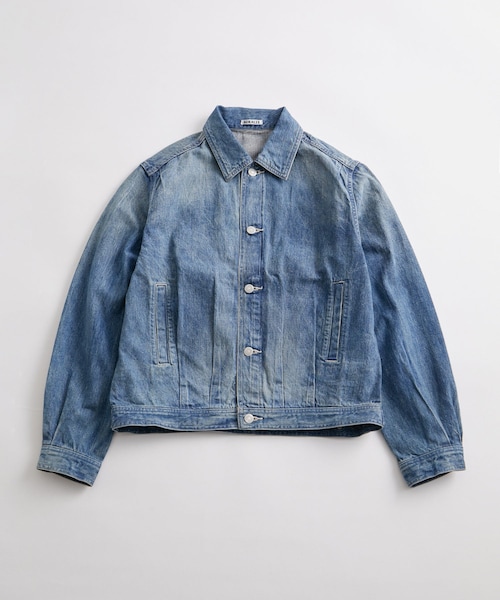 AURALEEオーラリーSelvedge Light Denim Blouson AURALEE/オーラリー】 SELVEDGE FADED LIGHT DENIM BLOUSON