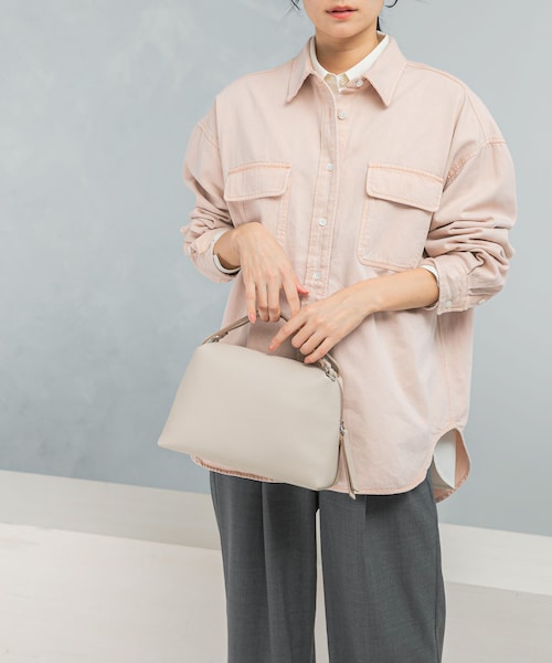 URBAN RESEARCH ROSSO（アーバンリサーチロッソ）の「GIANNI CHIARINI　ALIFA M（ハンドバッグ・レディース・LAMB/NERO・-）」の12枚目の写真