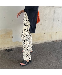 copine | ゼブラ柄ワイドパンツ(その他パンツ)