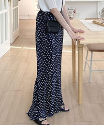 DHOLIC（ディーホリック）の「ドットプリーツロングスカート（スカート・レディース）」