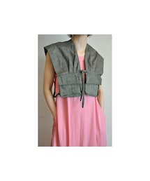 RehersalL | ミリタリーポケットベスト(ベスト)