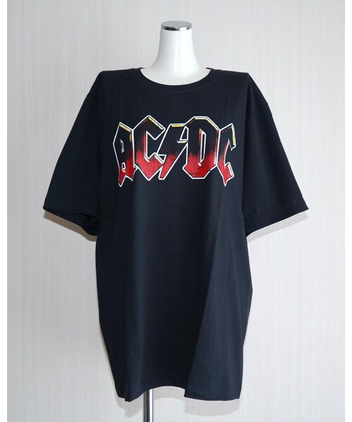 A.D.G(エーディージー)の「AC/DC Crack Logo BIG TEE (black)(Tシャツ/カットソー・レディース・ブラック・FREE)」の8枚目の写真