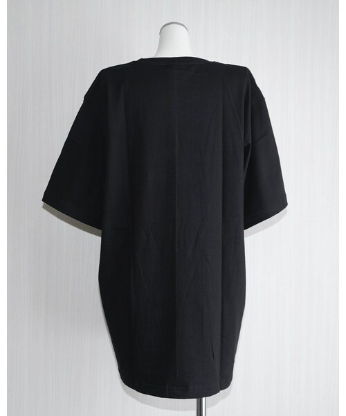 A.D.G(エーディージー)の「AC/DC Crack Logo BIG TEE (black)(Tシャツ/カットソー・レディース・ブラック・FREE)」の10枚目の写真