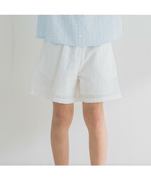 SLAP SLIP | レースチェック柄リボン付ショートパンツ(90~130cm)(その他パンツ)