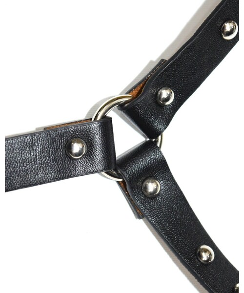 A.D.G（エーディージー）の「Silver Studs Harness Belt（ベルト・レディース・ブラック・FREE）」の8枚目の写真