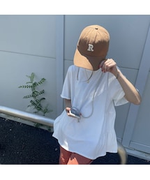 copine | ロゴキャップ型自転車用ヘルメット(キャメル)(スポーツグッズ)