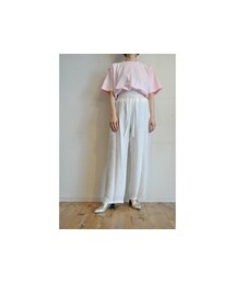 hippiness | シャーリングストレートパンツ(その他パンツ)