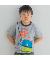 SLAP SLIP | ポケッタブルロゴプリント半袖Tシャツ(80~130cm)(Tシャツ/カットソー)