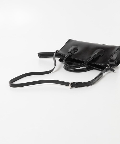 KBF（ケイビーエフ）の「ワイドデザインボストンBAG（ボストンバッグ・レディース・BLACK/D.BROWN・One）」の12枚目の写真