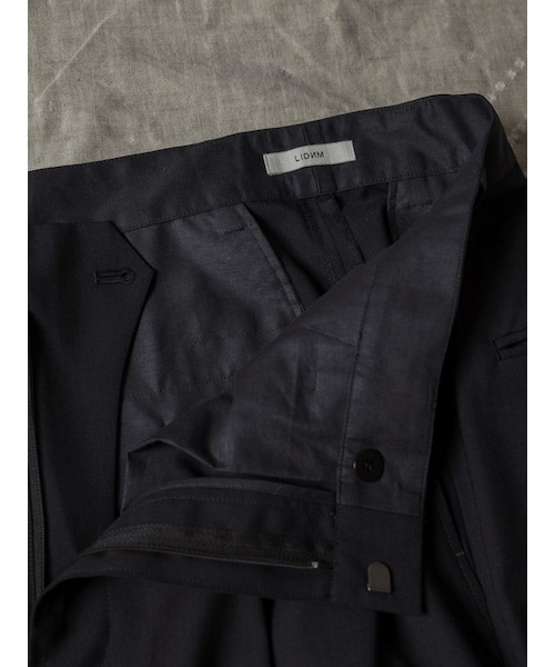 LIDNM(リドム)の「SUMMER WOOL WIDE SLACKS(スラックス)」 - WEAR LIDNM(リドム)の「SUMMER WOOL WIDE SLACKS(スラックス)」 - WEAR