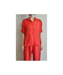 hippiness | キュプラタックスリーブブラウス(シャツ/ブラウス)