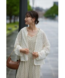 neam | blooming mesh cardigan(カーディガン/ボレロ)