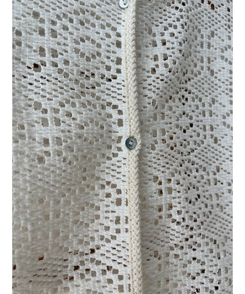 neam（ニーム）の「blooming mesh cardigan（カーディガン/ボレロ・レディース・ホワイト・free）」の3枚目の写真