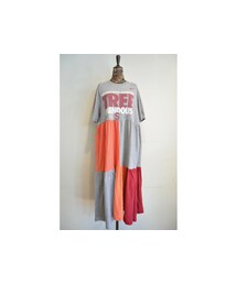 RehersalL | Tシャツティアードワンピース(ワンピース)