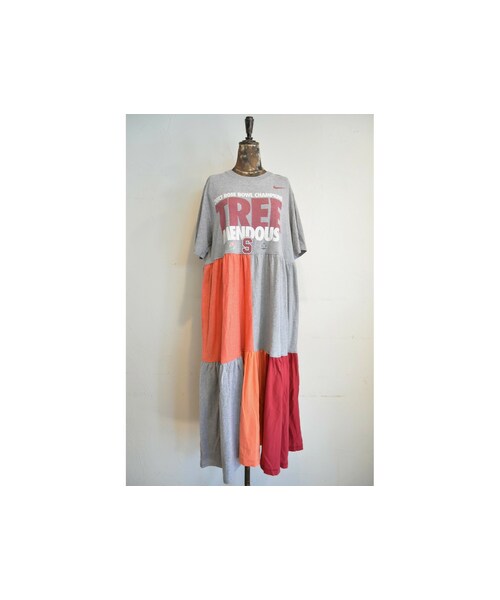 RehersalL(リハーズオール)の「Tシャツティアードワンピース(ワンピース・レディース・その他・one)」の1枚目の写真
