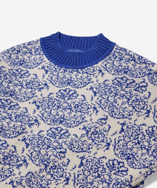 Saturdays NYC（サタデーズ ニューヨークシティ ）の「VARICK MOCKNECK SWEATER（ニット/セーター・レディース・ブラック/ブルー・L/XL/XS）」の9枚目の写真