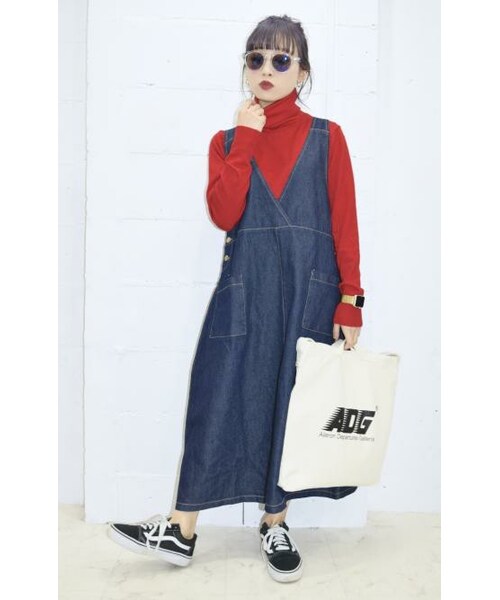 A.D.G（エーディージー）の「(全2色)"ADG" DASH-LOGO 3WAY BAG (natural)（ショルダーバッグ・レディース・ホワイト・FREE）」の6枚目の写真